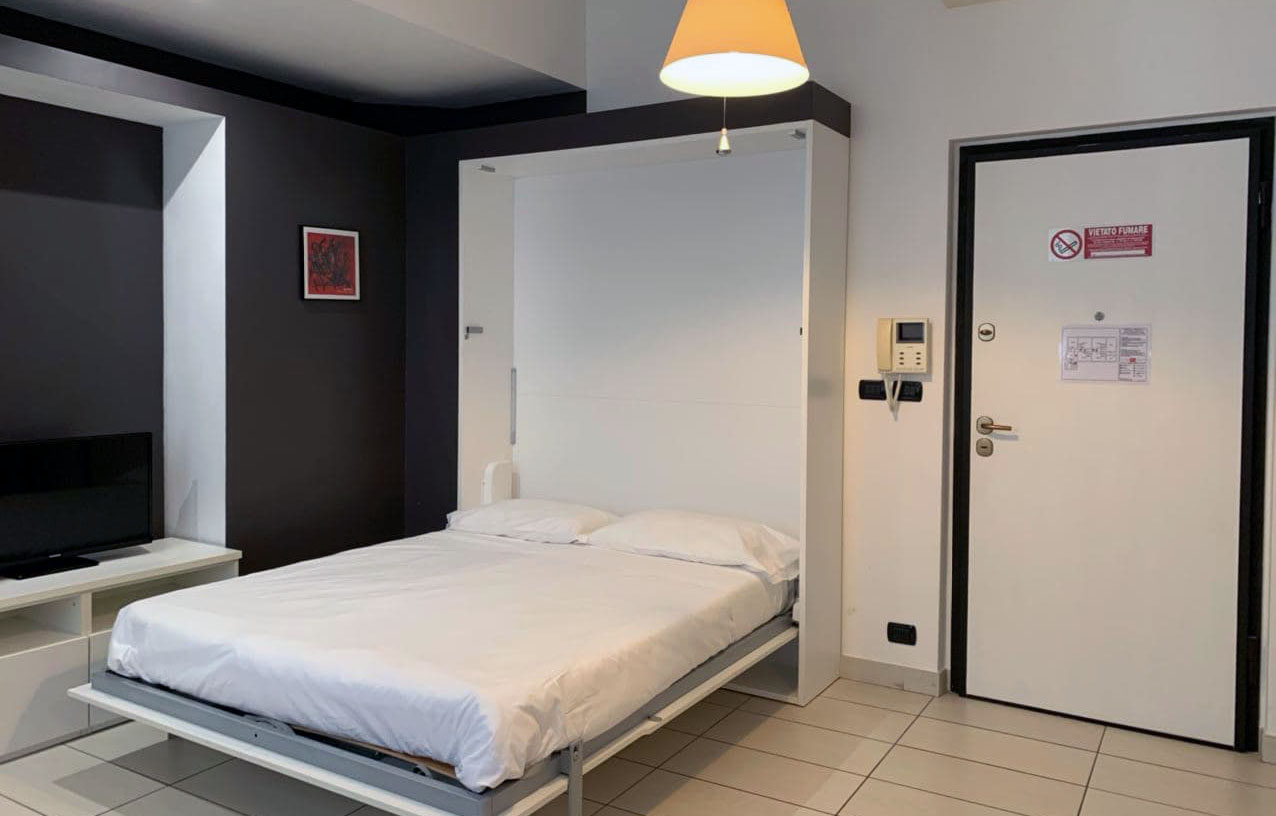 Letto matrimoniale a scomparsa